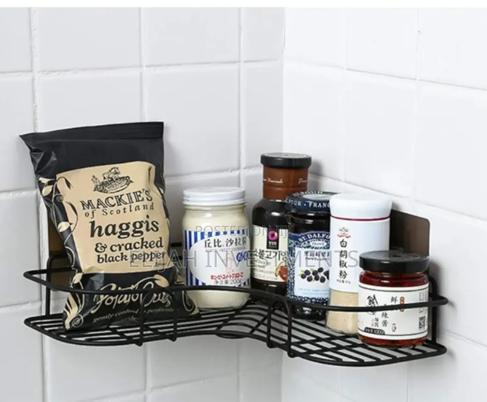 Kitchen/Bathroom Corner Shelf