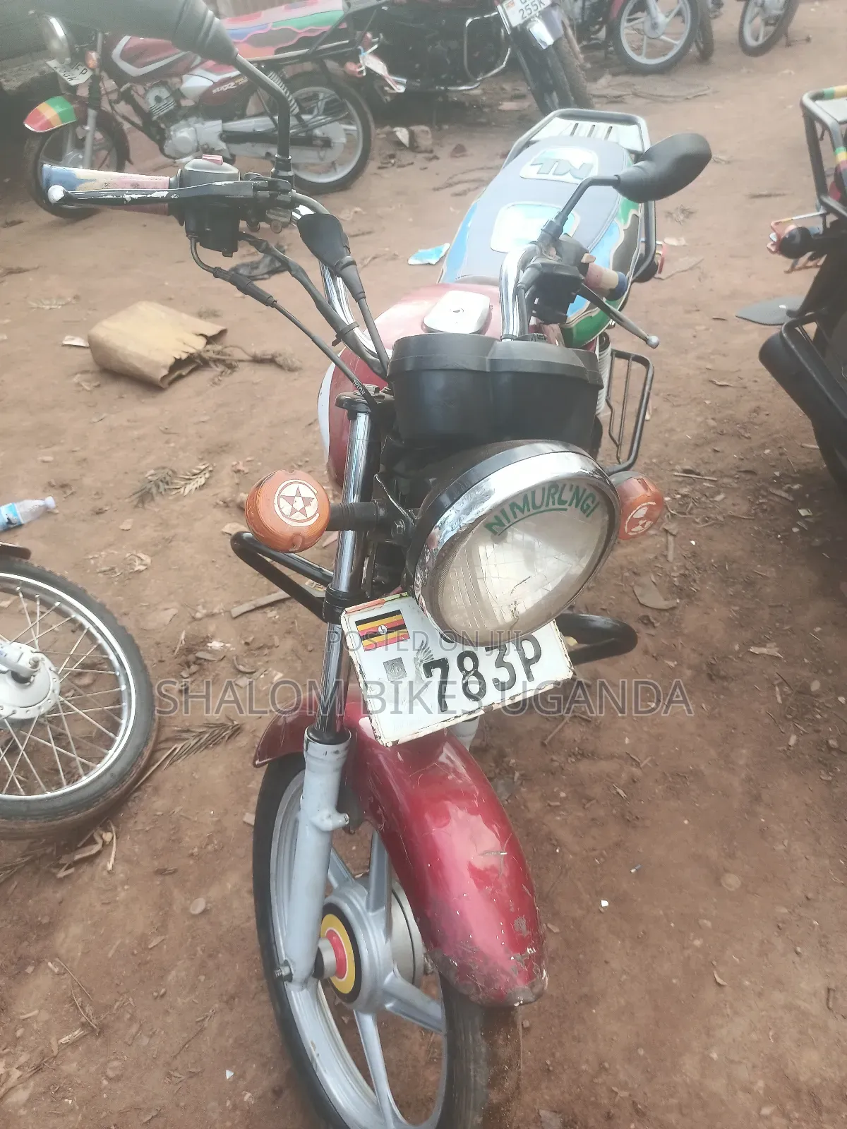 TVS HLX 125 2024 Red