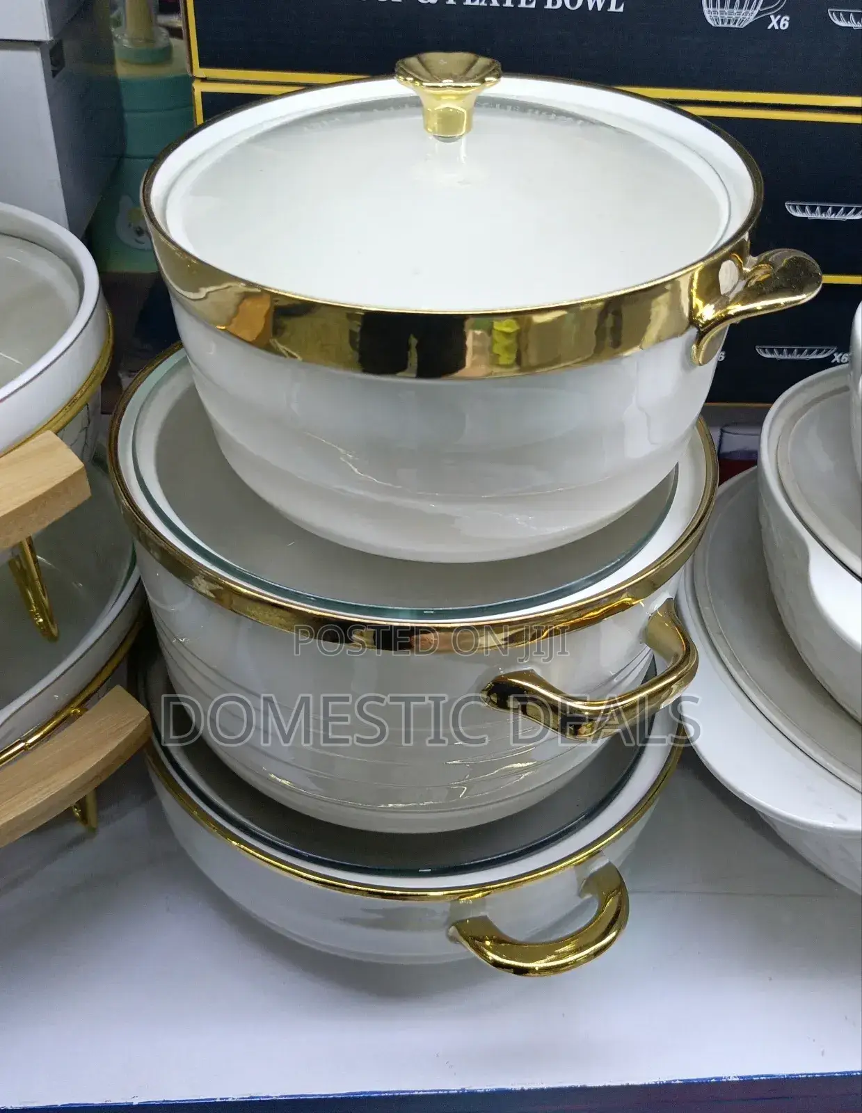 3pcs Ceramic Serving Dishes / Bowls