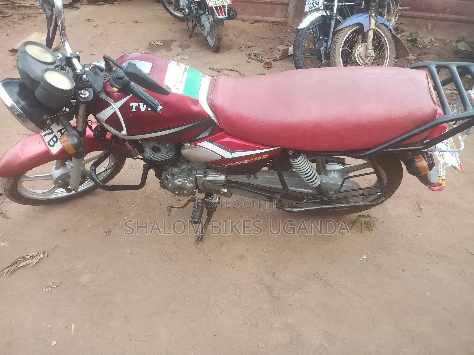 TVS HLX 125 2023 Red