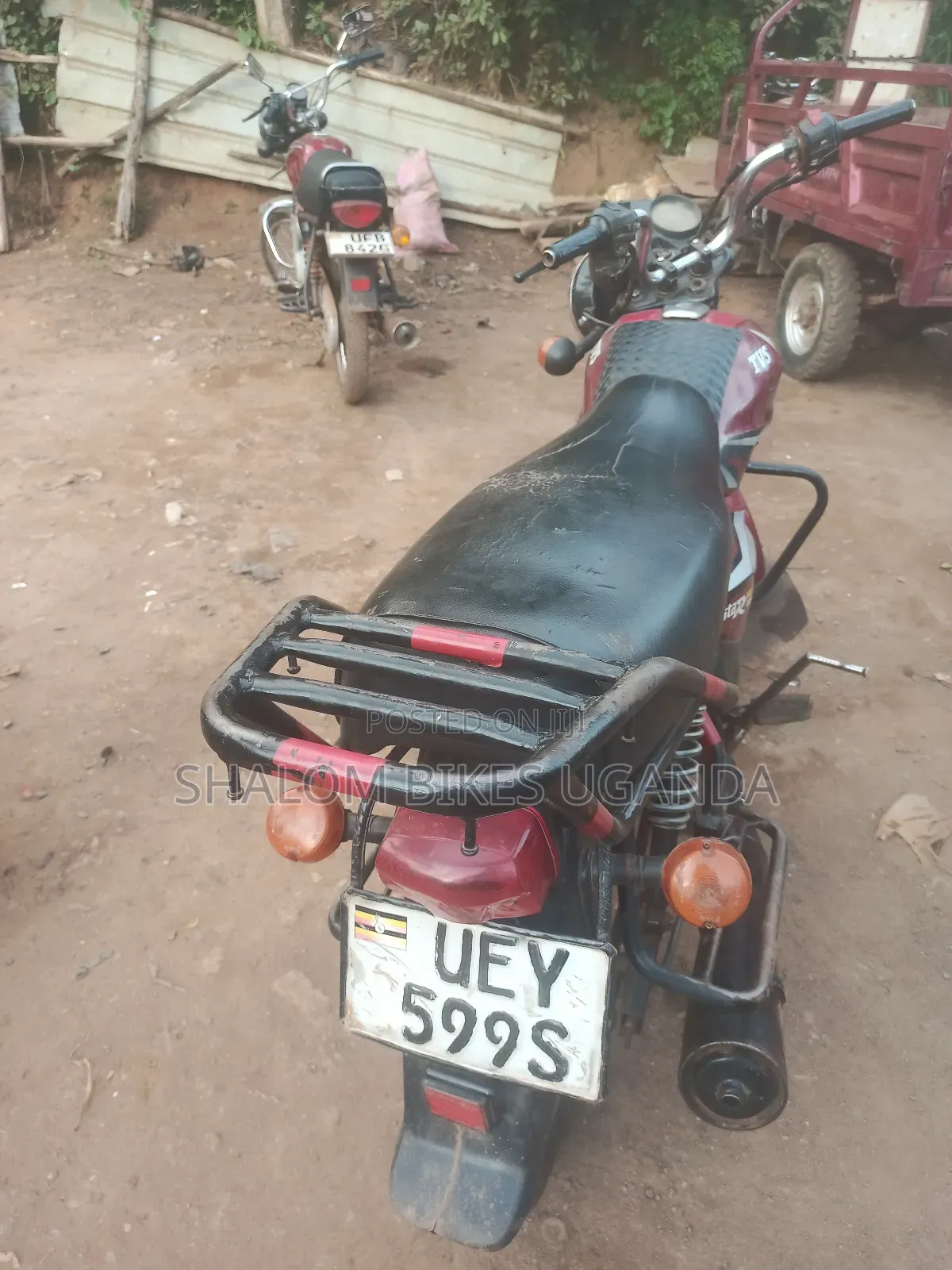 TVS HLX 125 2019 Red