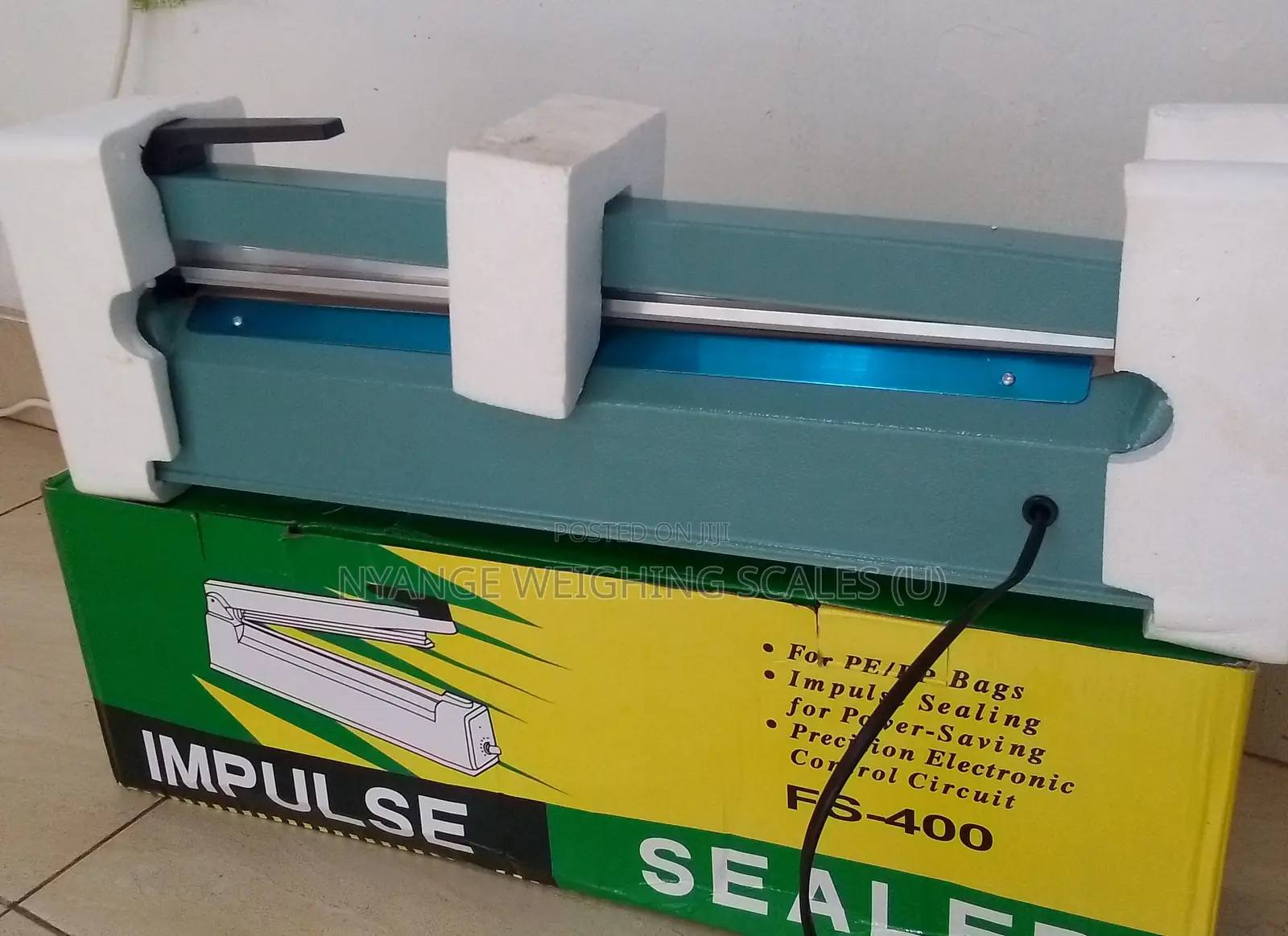 Aluminum Body Sealing Machine 400mm Sealer Electronic Impulse Sealer