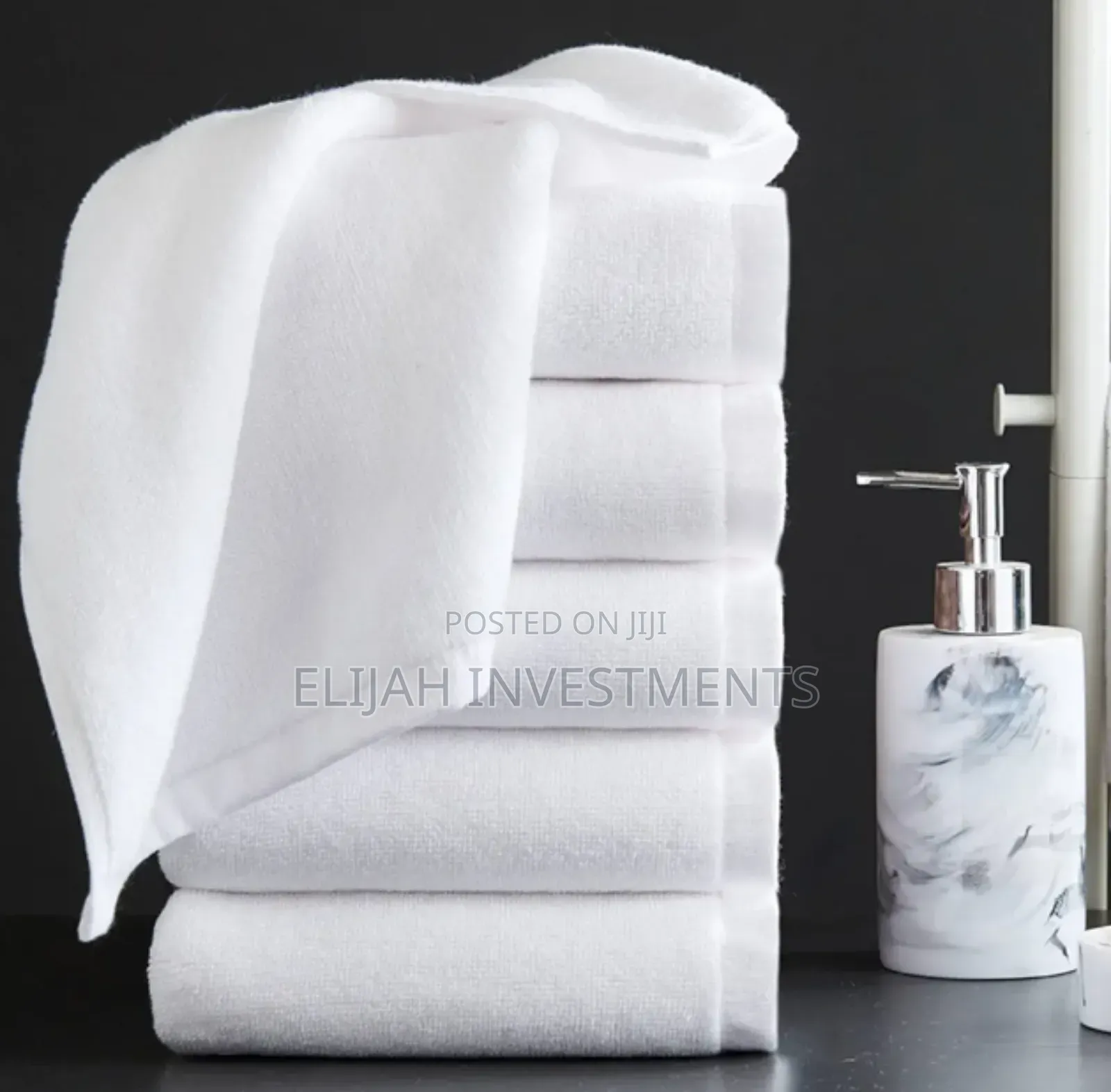 White Cotton Towel