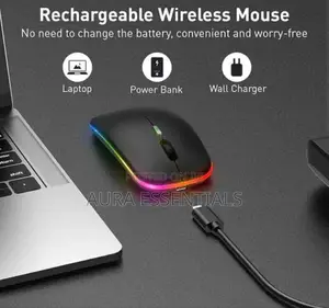 Rechargeable RGB Cordless Usb Optical Mouse