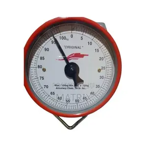 Original Design Hanging Weighing Scale - Red 100kgs