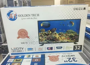 Golden Tech 32inch Tv  With Free To Air Inbuilt Decorder