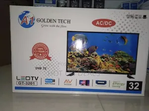 Golden Tech 32inch Tv  With Free To Air Inbuilt Decorder