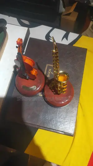 Music Box Saxophone Violin Birthday