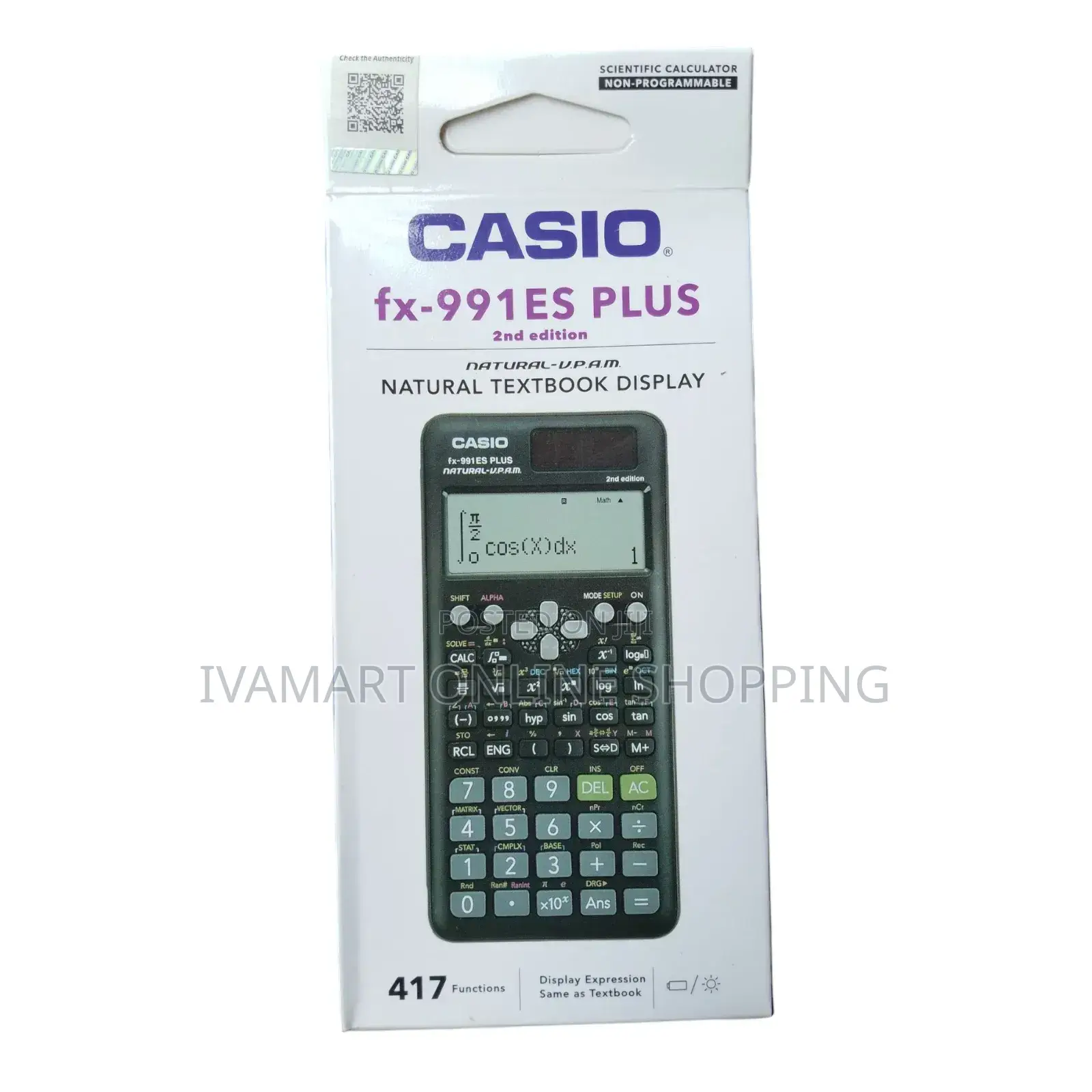 Casio Fx-991es Plus Scientific Calculator - 2nd