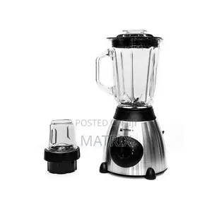 Hoffmans 1.5l Juice Blender 2 in 1 Glass With Ice Krusher