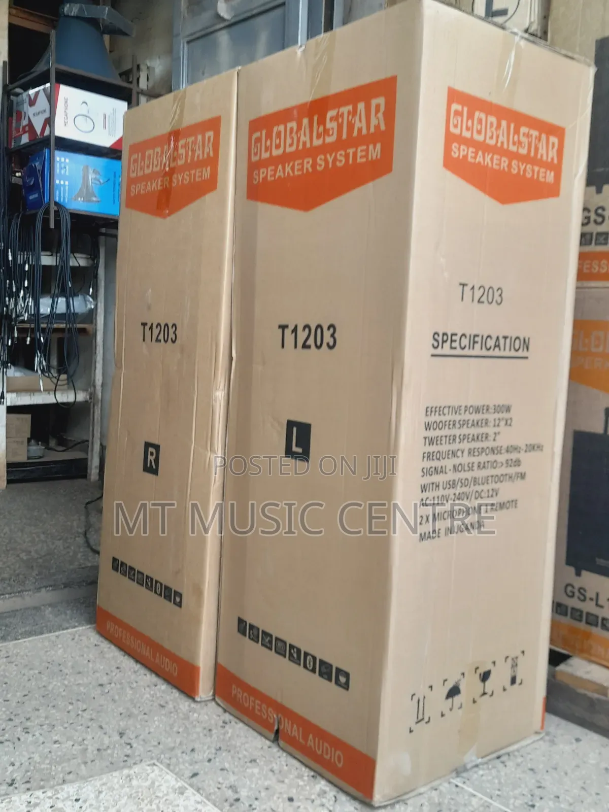 Globalstar Star Full Range Speaker System T1203
