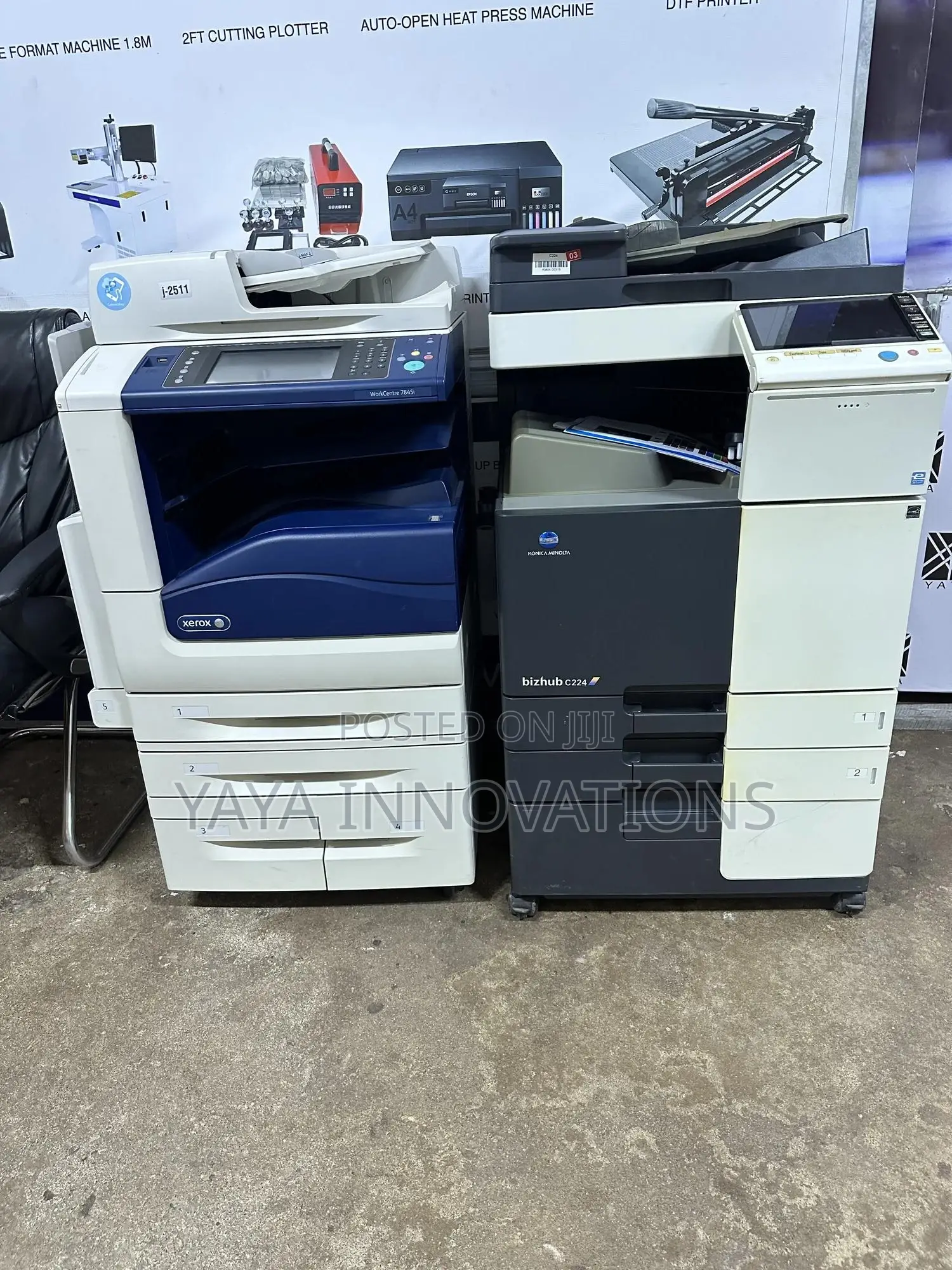 Konica Bizhub Xerox Kyocera Printers
