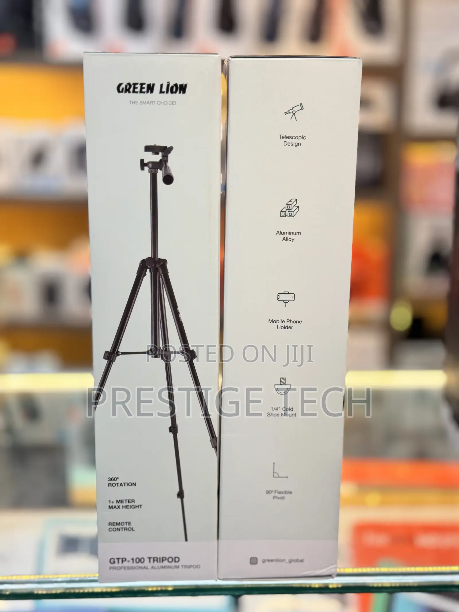Green Lion Gtp 100 Professional Aluminum Tripod