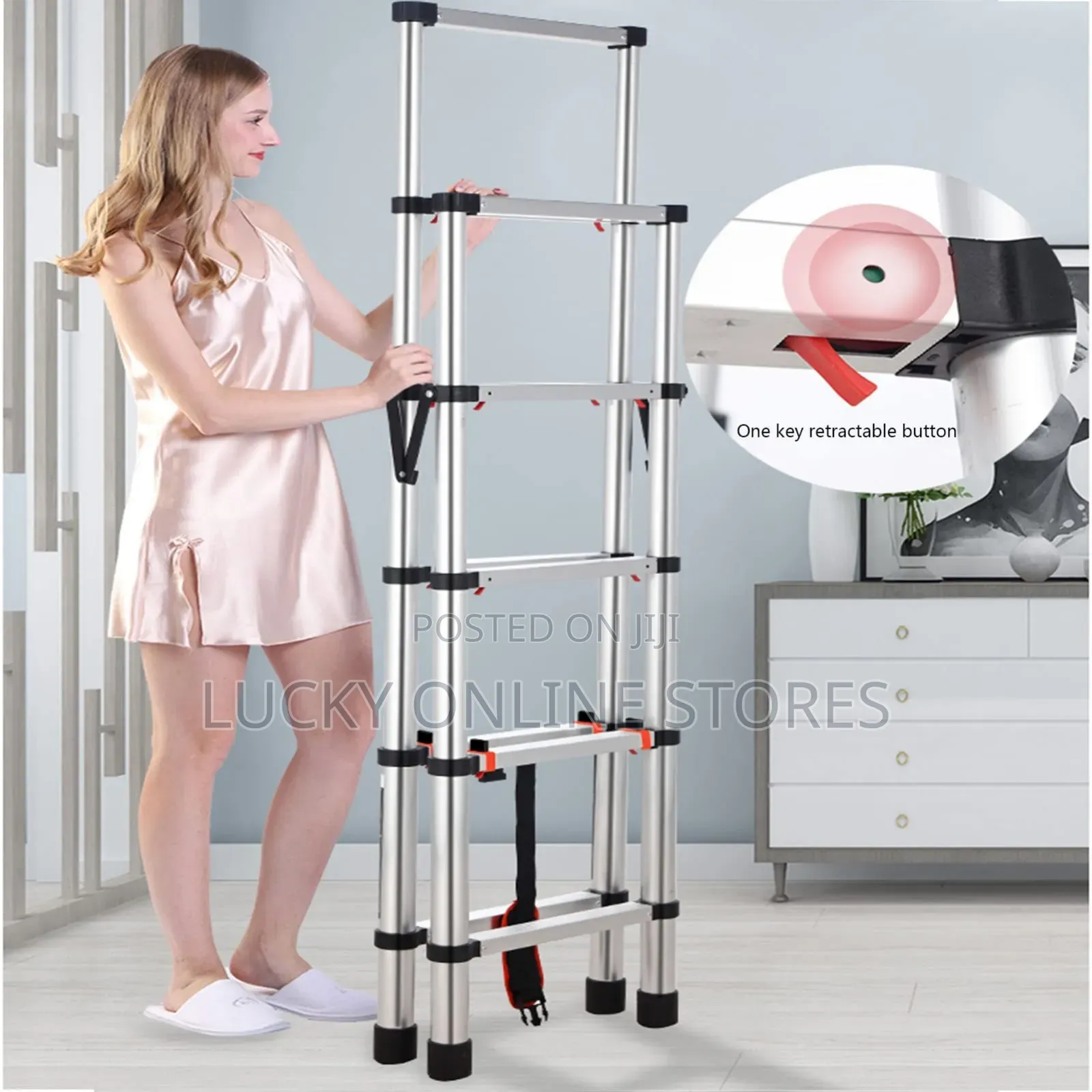 Multifunctional Telescopic Ladder