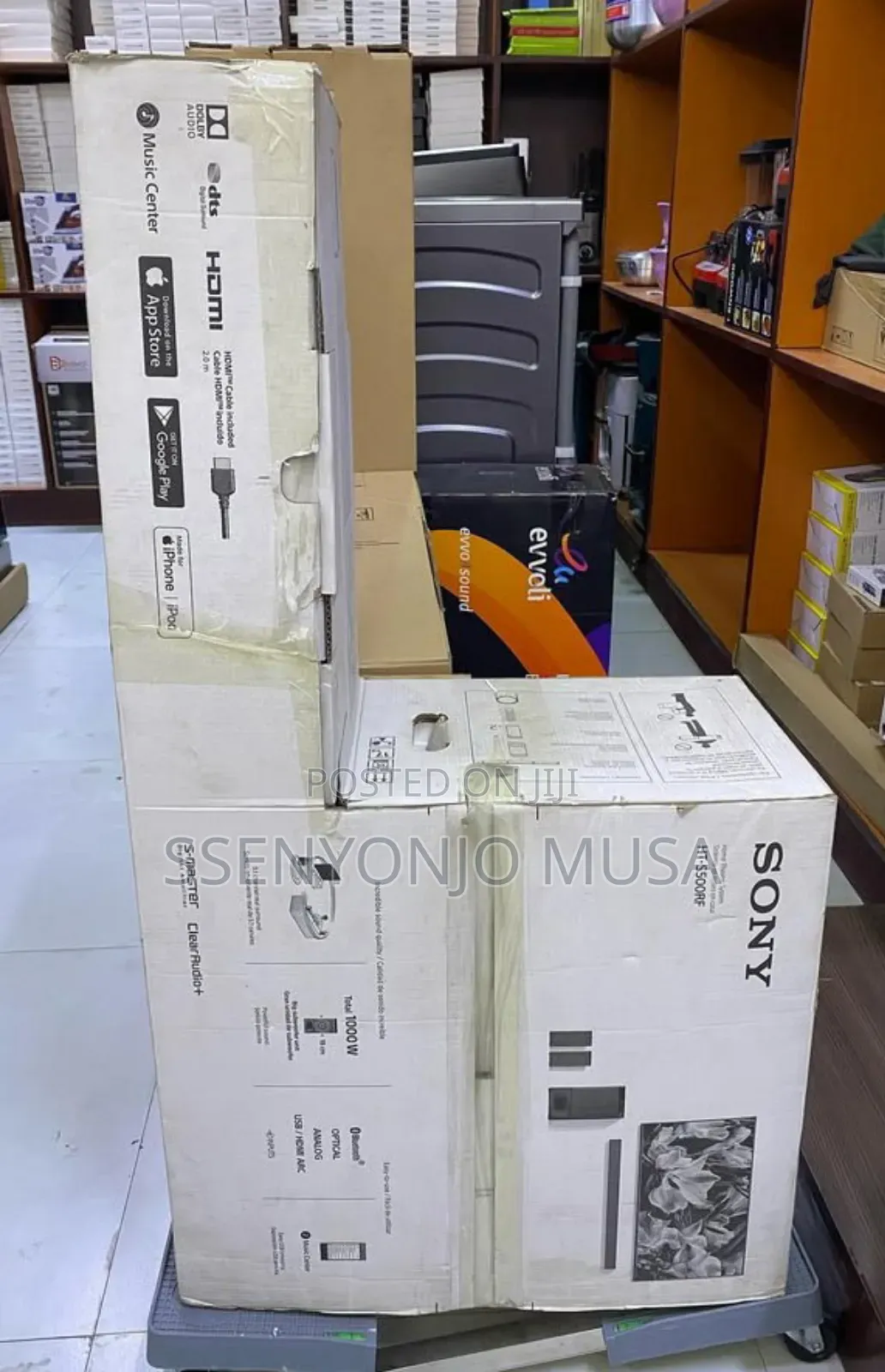 Sony Ht-S500rf 1000w 5.1ch Soundbar System With Bt - Black