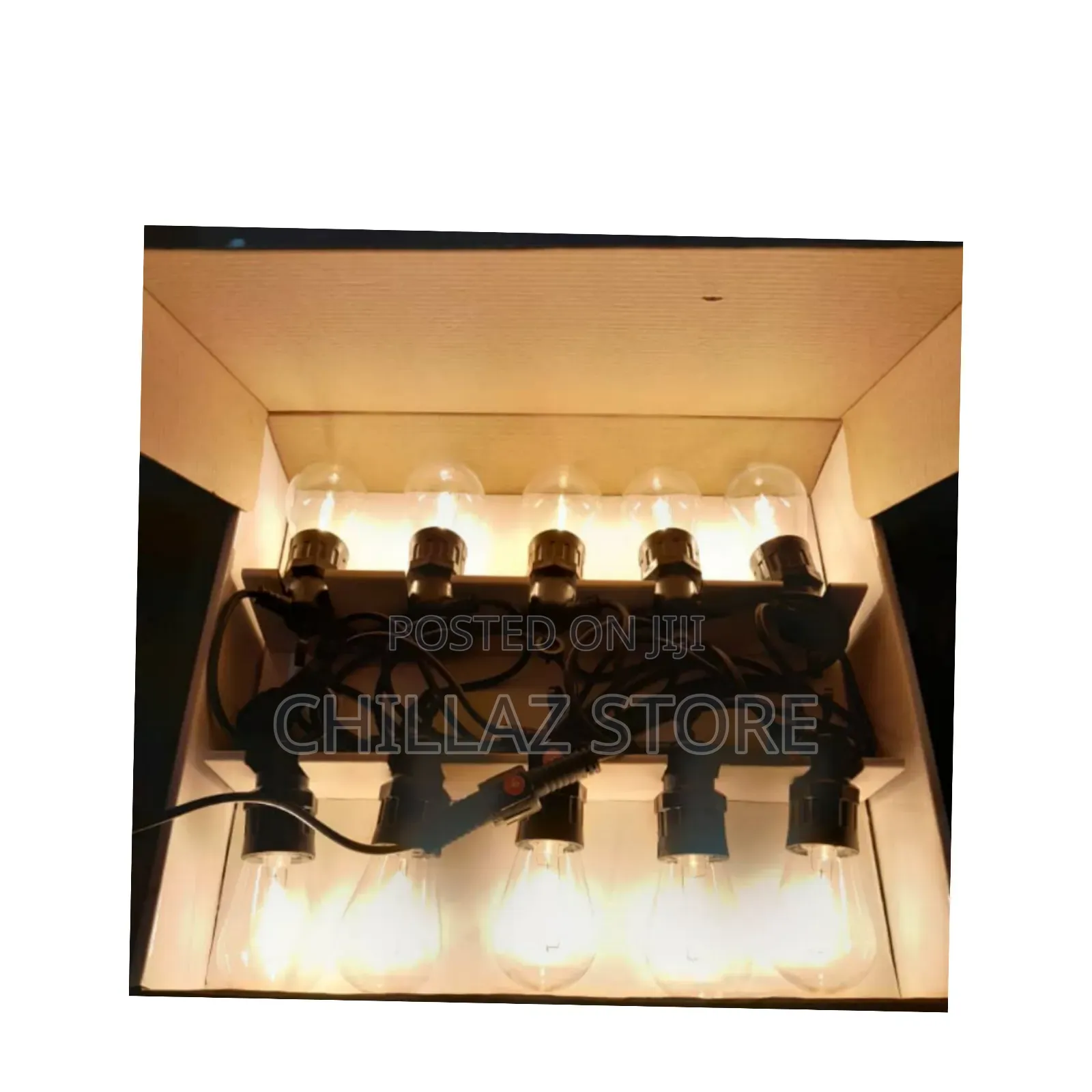 10 Warm Light String Bulbs.