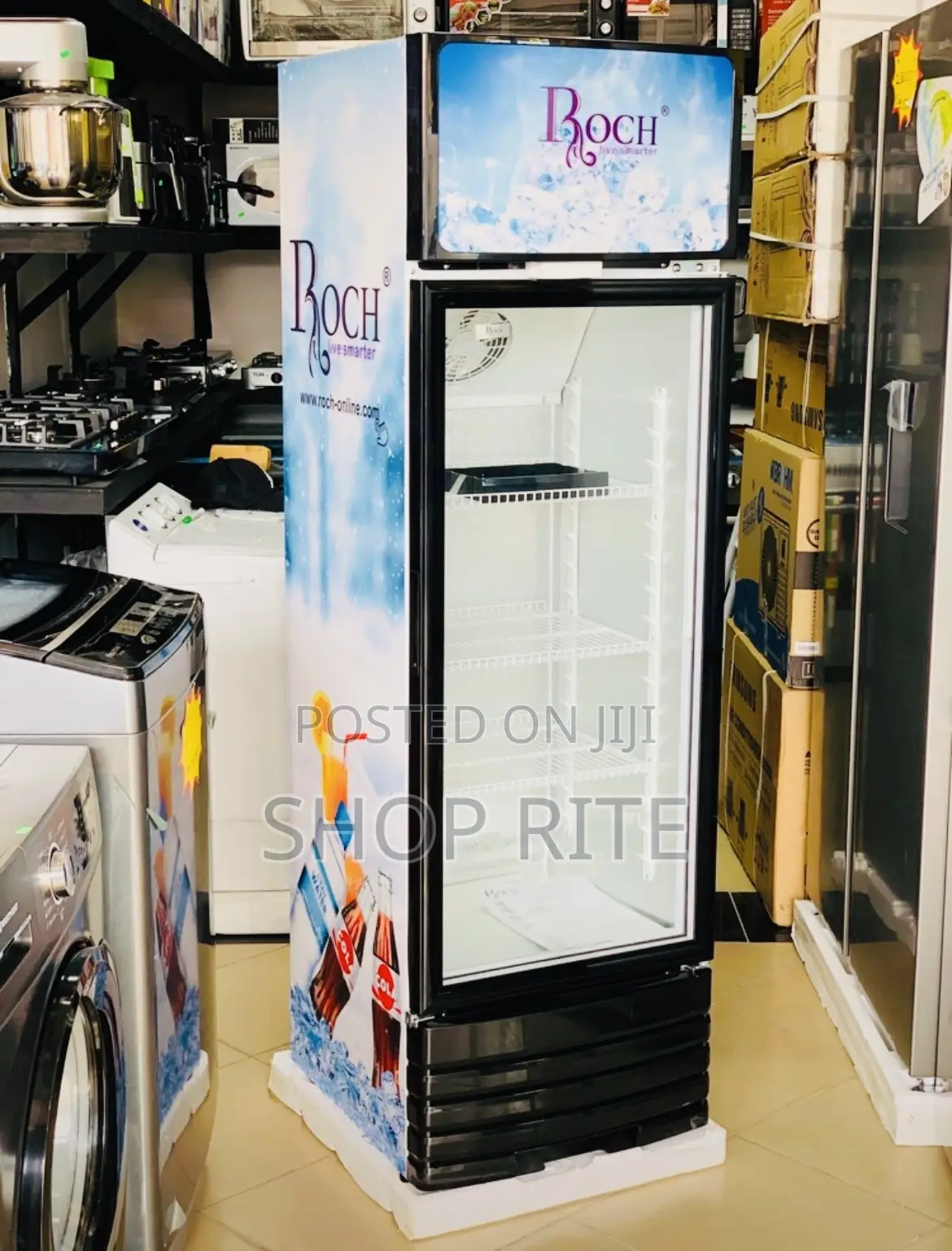 Roch Chiller 290 Liters Display Refrigerator