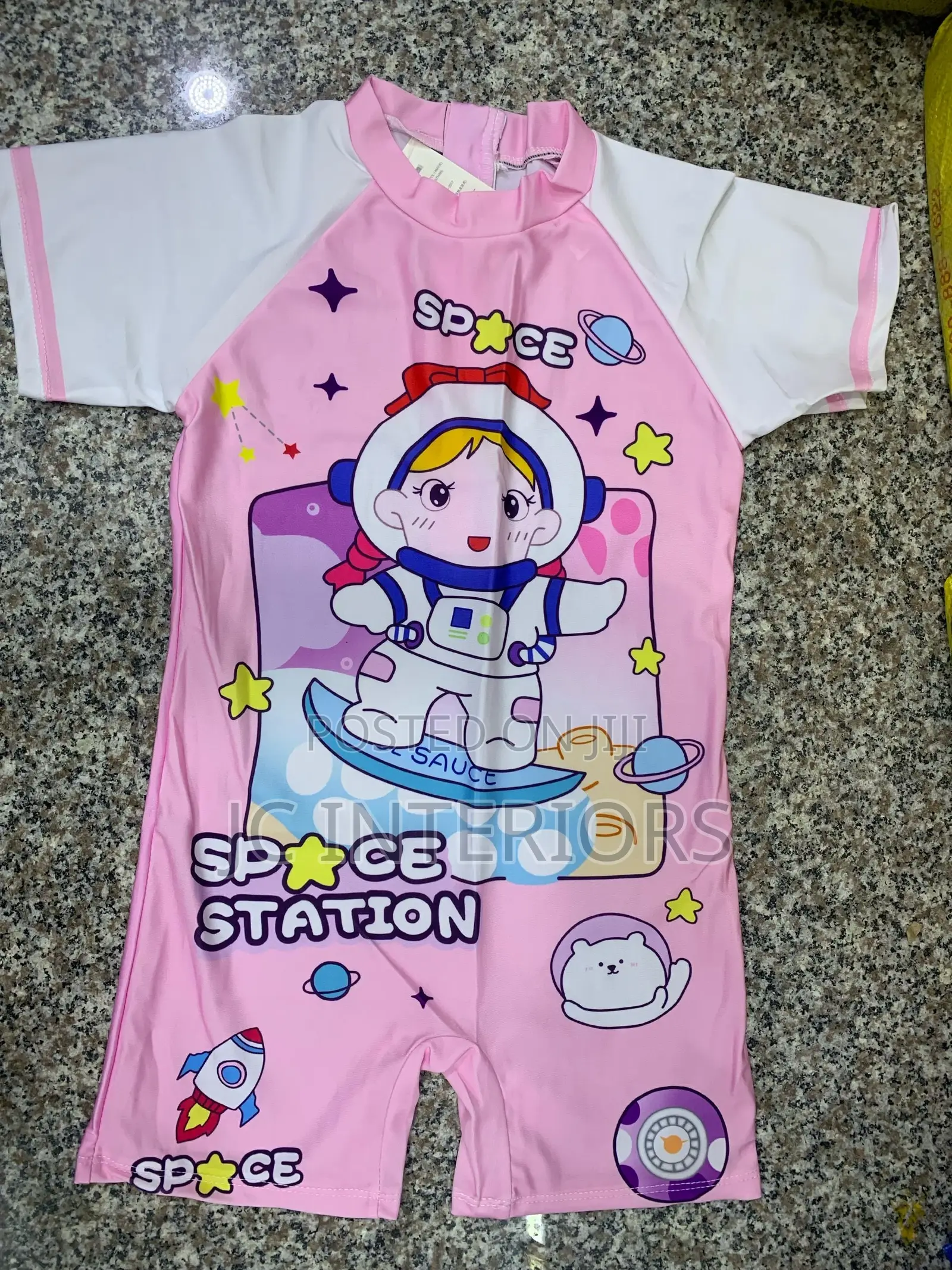 Kids Cartoons Swimming Costumes