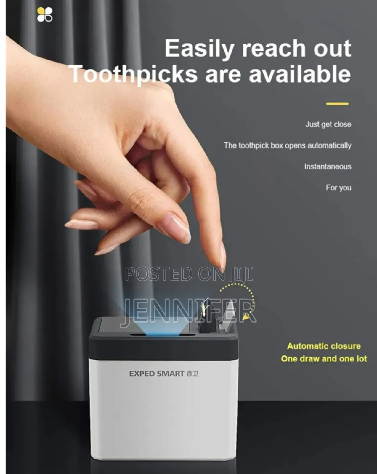 Smart Sensor Toothpick Holder