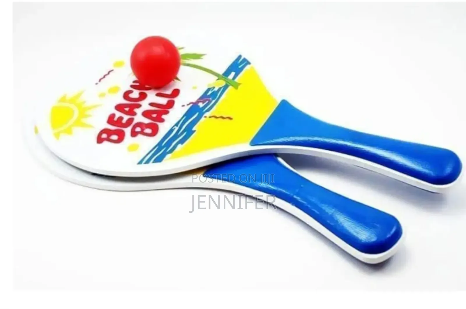 Beach Ball Bat Set (Wooden)
