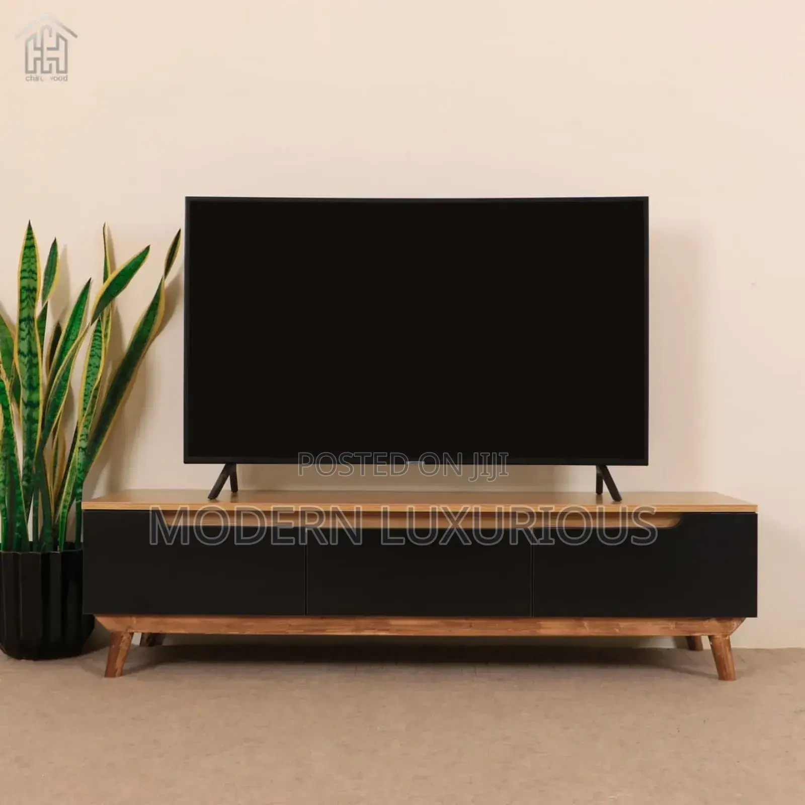 Black Brown Ft6 Modern /Good Furniture/ Quality Tv Stand/