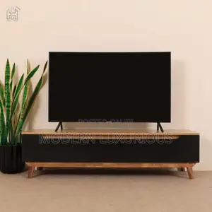 Black Brown Ft6 Modern /Good Furniture/ Quality Tv Stand/