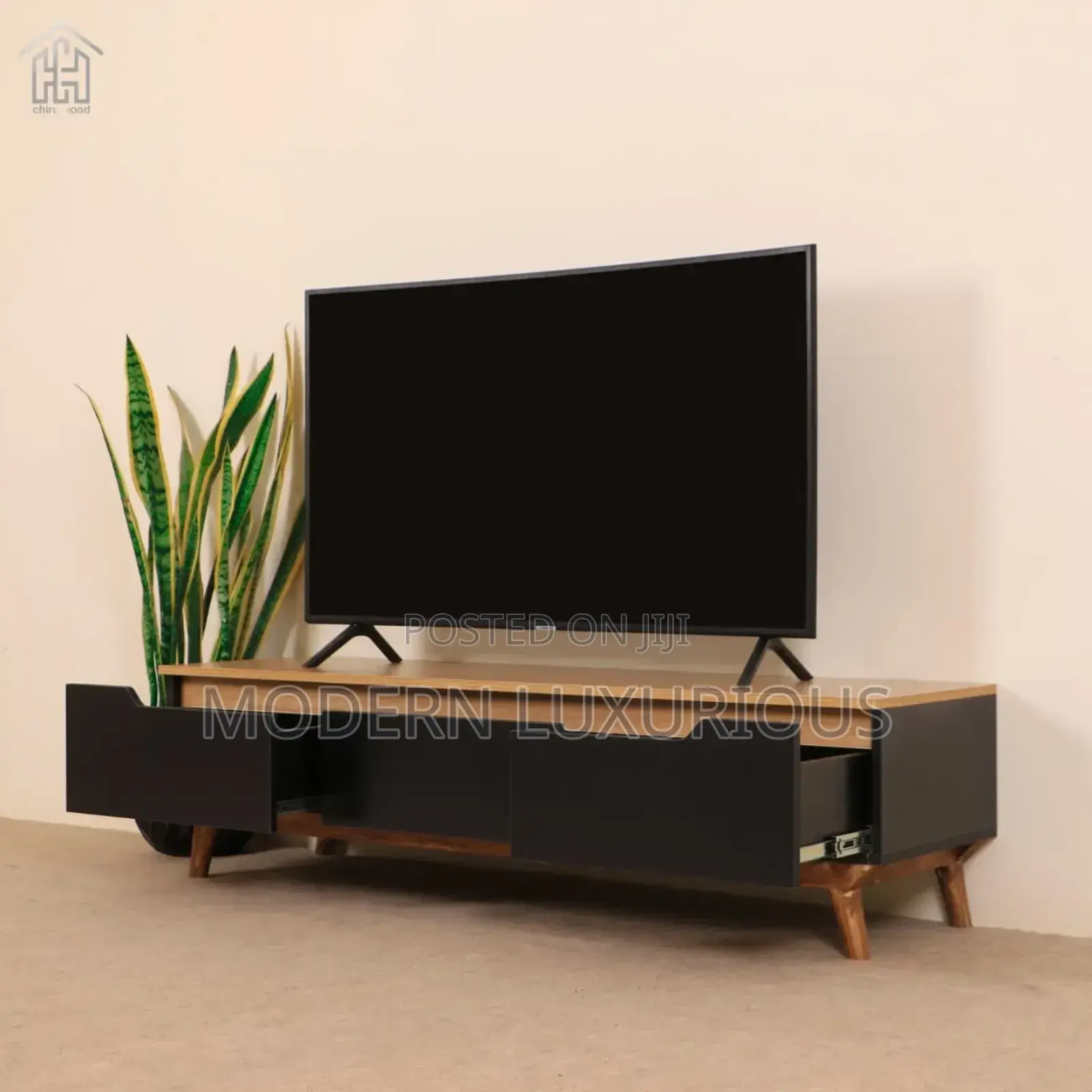 Black Brown Ft6 Modern /Good Furniture/ Quality Tv Stand/