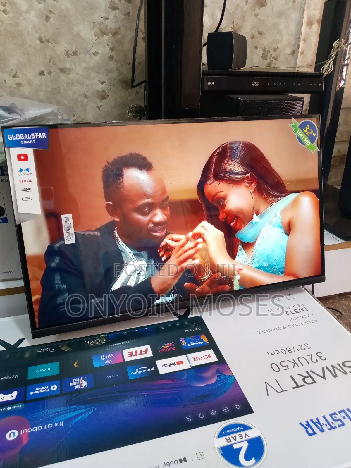 32" Globalstar Smart Android Tv