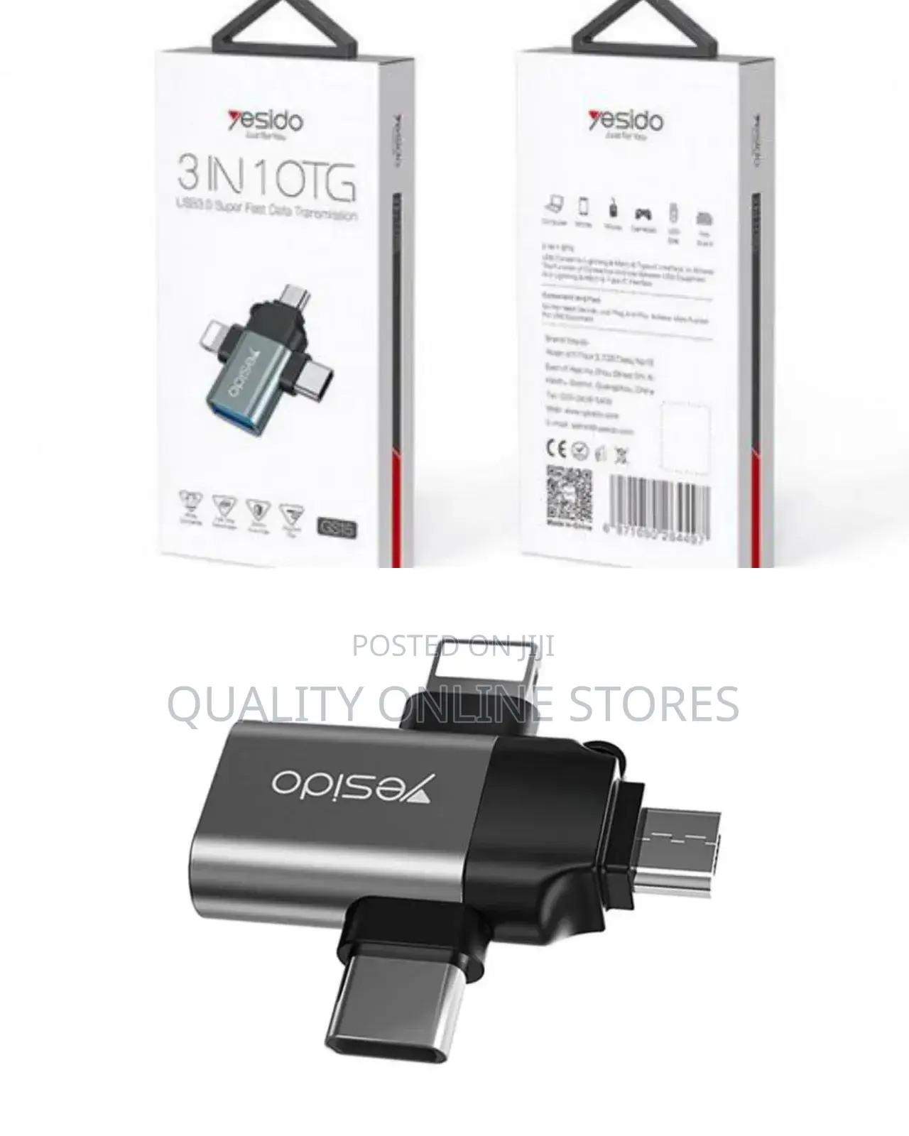 Yesido 3in 1 Otg