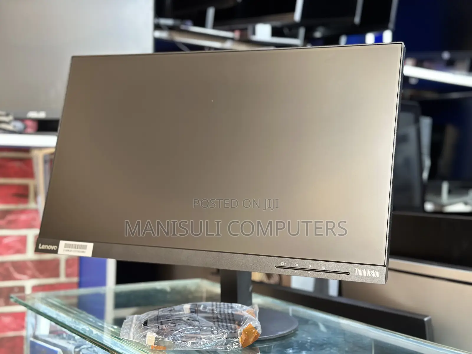 Lenovo Monitor 23 Inch Screen Usb 3.0 Hdmi Dp Div Free Hdmi