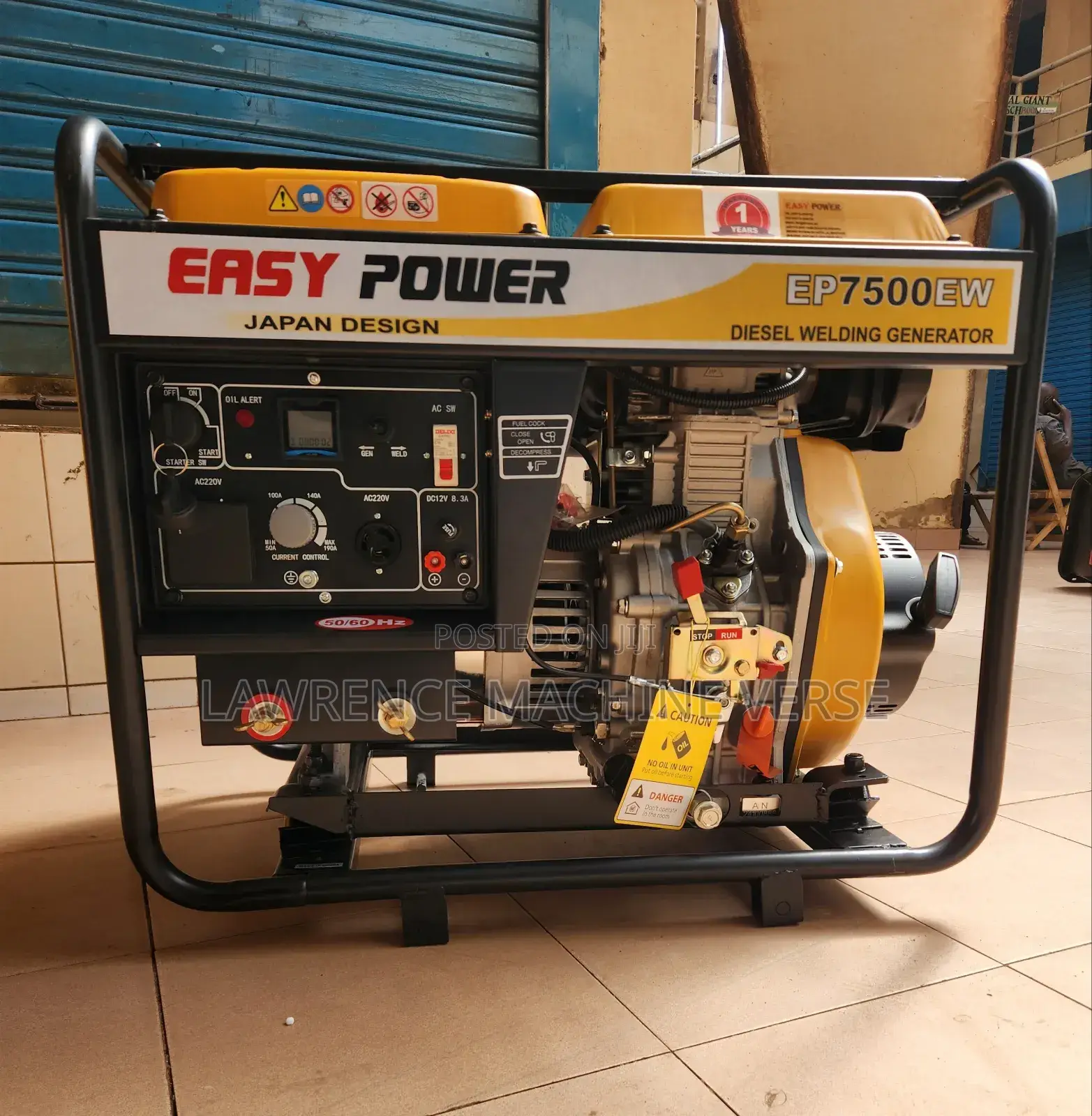 Welding Diesel Generator 210 Amps Japan Made