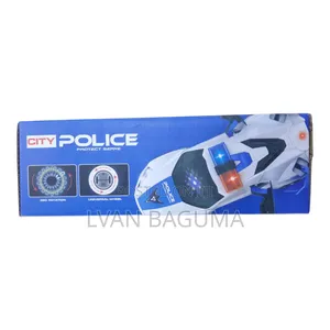 Police Car Toy for Kids - Doors Open, Dump and Go