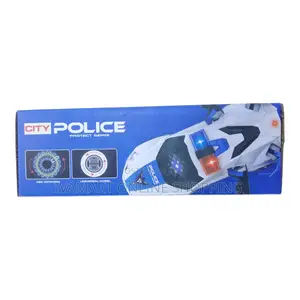 Police Car Toy for Kids - Doors Open, Dump and Go
