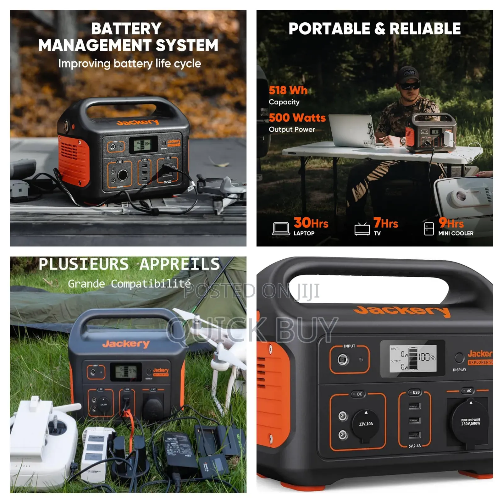 Jackery Explorer 500 Portable Power Station