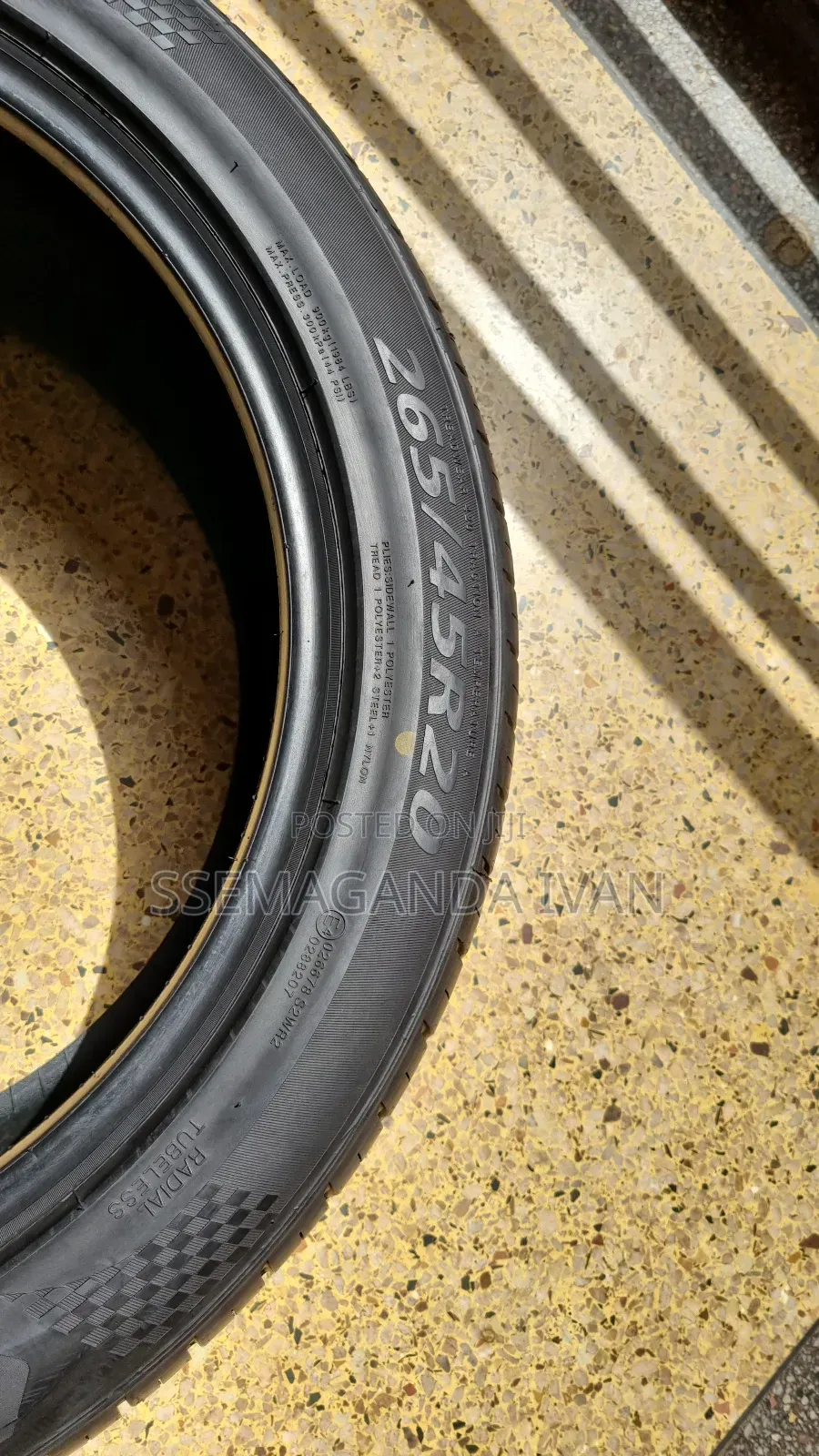 265/45r20 Davanti Foreign Used Tyres