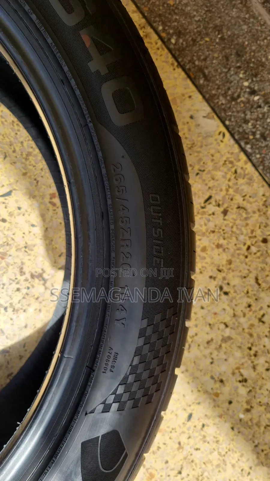 265/45r20 Davanti Foreign Used Tyres
