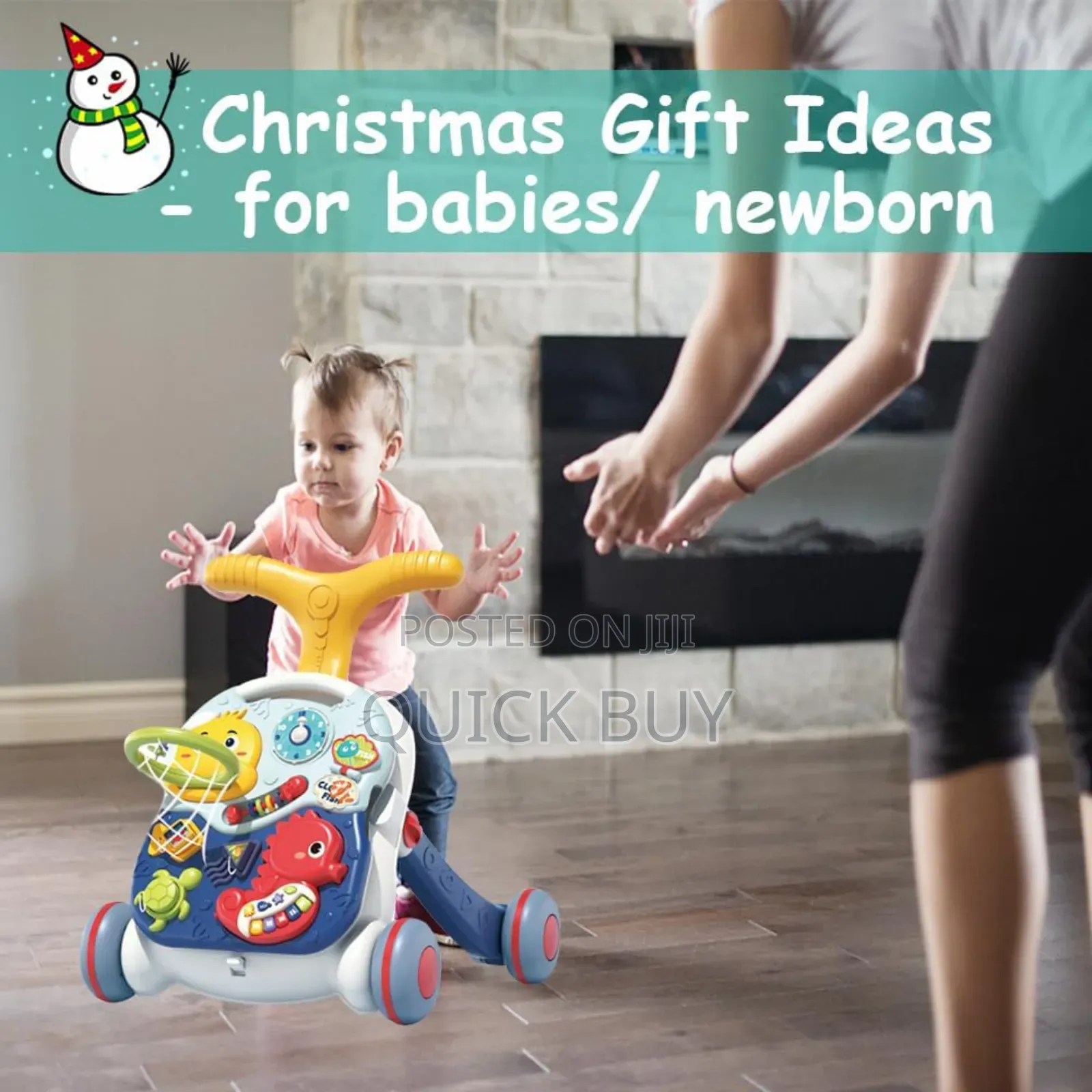 3in1 Baby Push Walker and Activity Centes