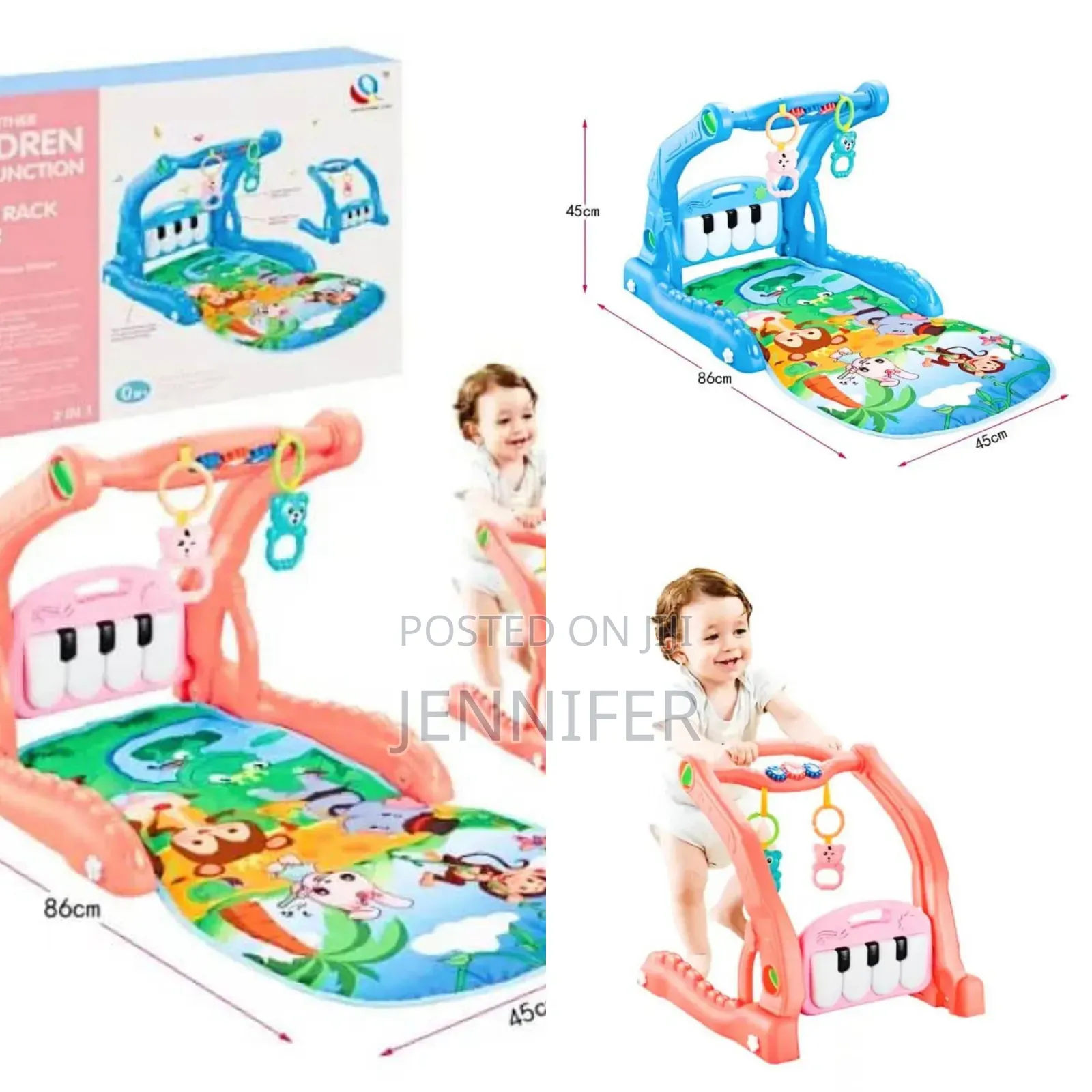 2 in 1 Multifunction Piano/ Fitness Rack Walker for Children