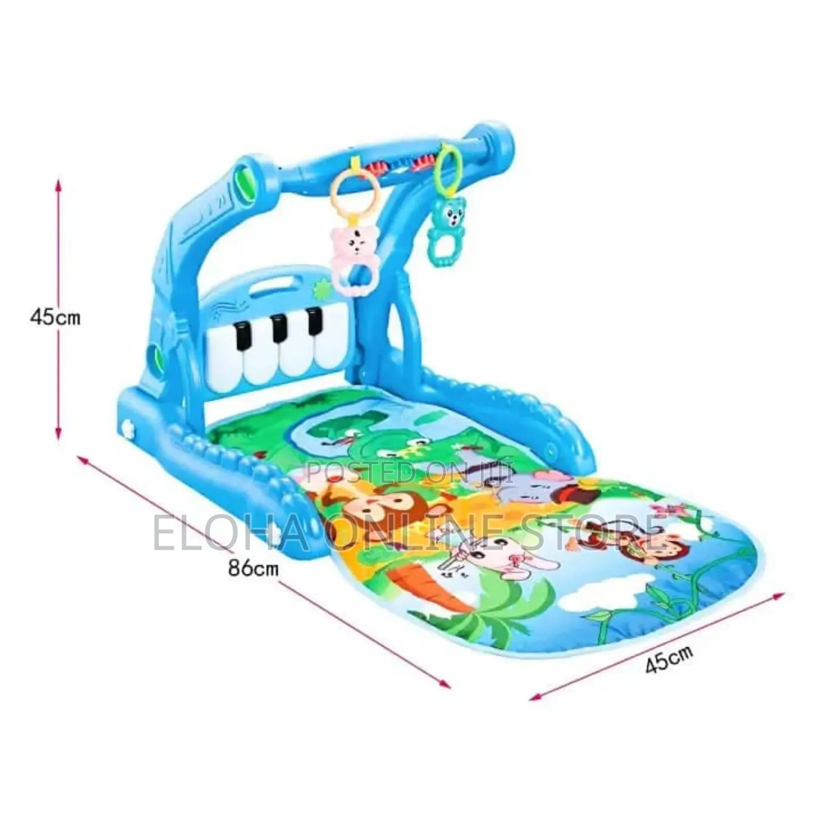 2 In1 Multifunction Piano Fitness Rack Walker for Children
