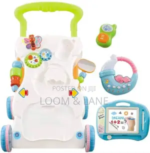 4 in 1 Children Infant Baby Music Walker Learn Walk