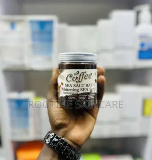 Photo - Coffee Sea Salt Scrub Whitening Spa Scrub