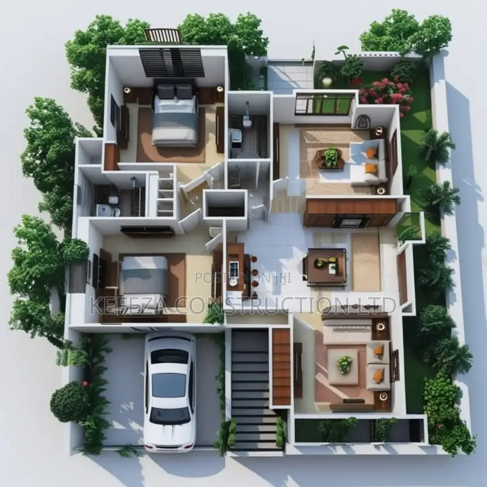 Tri Interior Drawing Plans and Construction