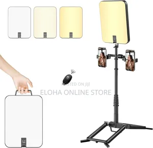 Portable Rechargeable Led Video Light With Stand