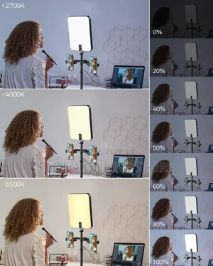 Portable Rechargeable Led Video Light With Stand