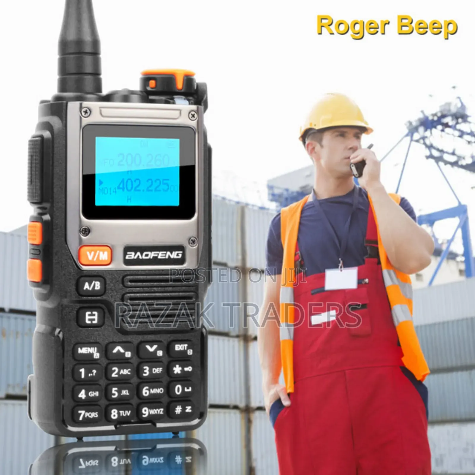 Baofeng Uv- Walkie Talkie Multi Band Wireless