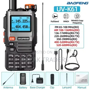 Baofeng Uv- Walkie Talkie Multi Band Wireless