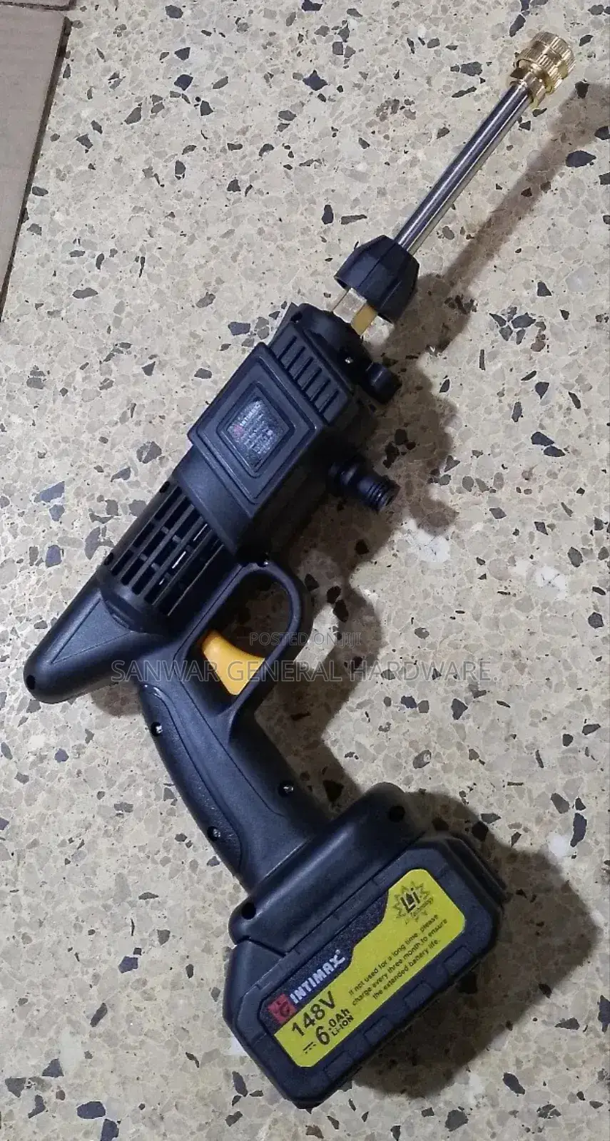 148v, Rechargeable High Pressure Car Washer Gun