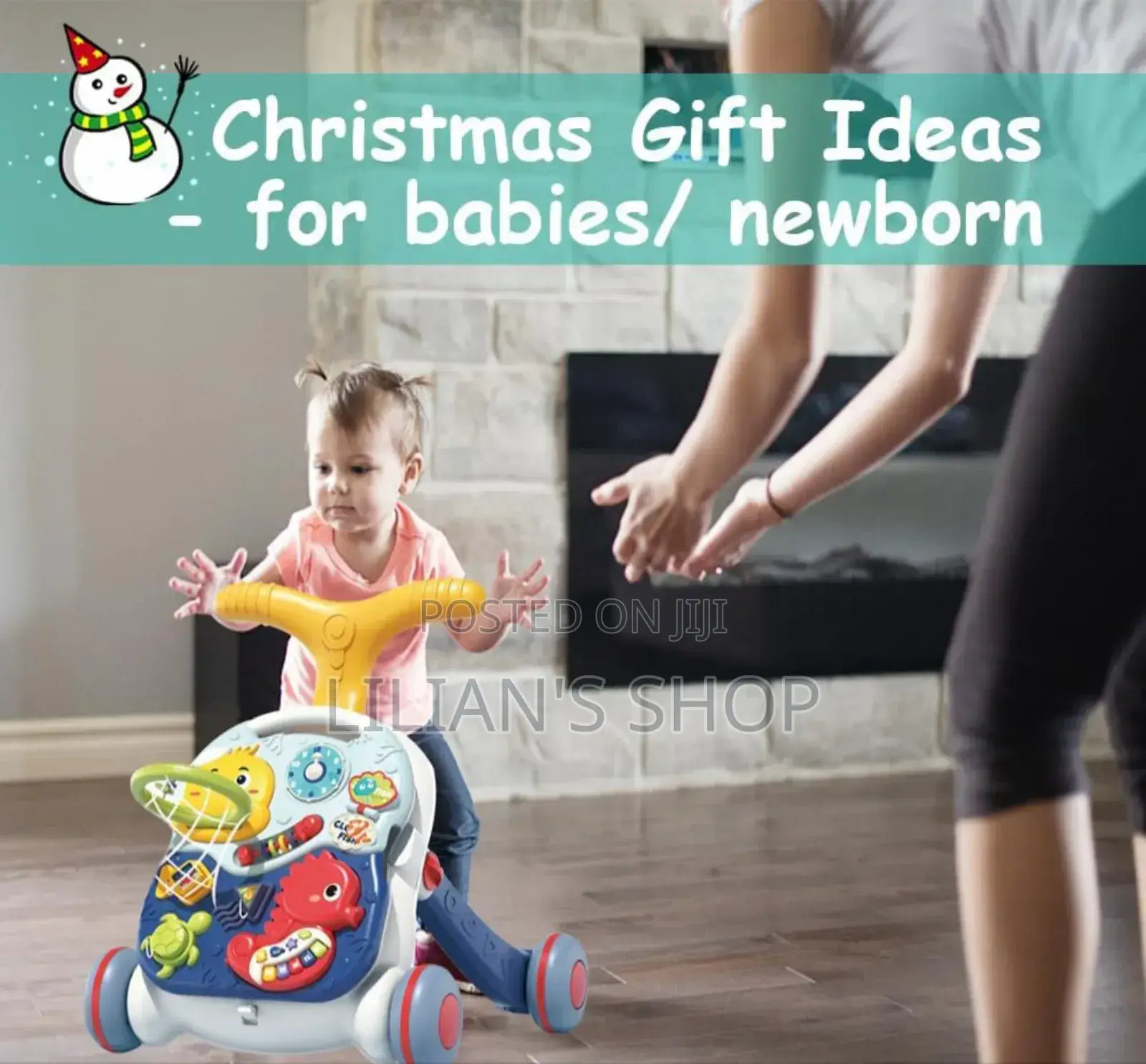 3in1 Baby Push Walker and Activity Centes