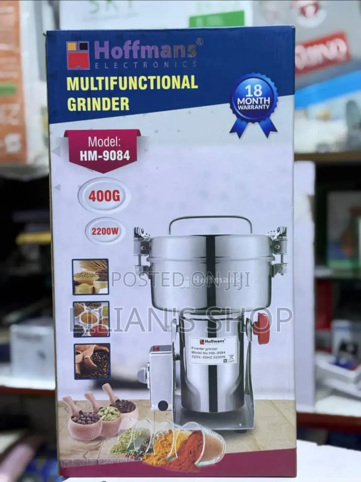 Hoffmans 400g Multifunction Grinder