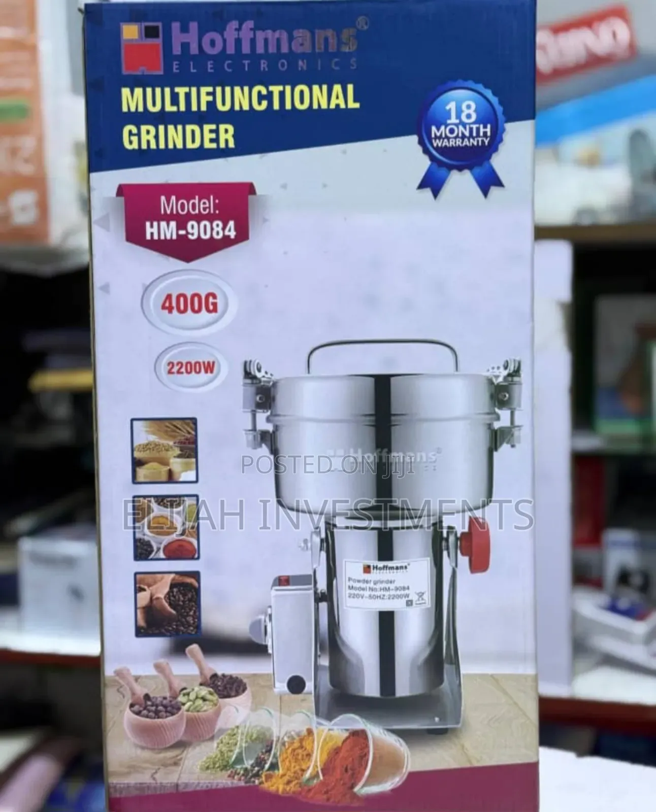 Hoffmans 400g Multifunction Grinder